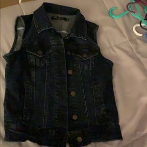 Sleeves jean jacket